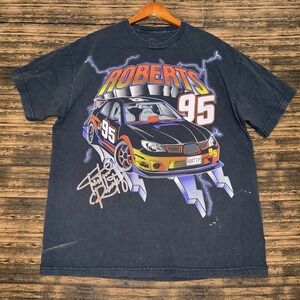 Vintage J Galt T-Shirt Unisex One Size Racing Triston Roberts 95 Cars Graphic